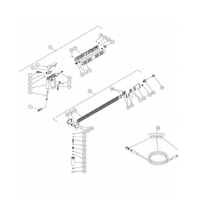 Dual Lance Diagram and Parts List for HG-3004-0M30  Mi-T-M Pressure Washer