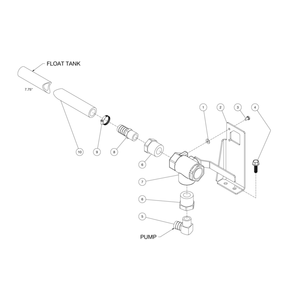 Ball Valve Diagram and Parts List for HDS-4005-0K6G  Mi-T-M Pressure Washer
