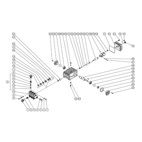 Pump Diagram and Parts List for HDS-3505-1H6G  Mi-T-M Pressure Washer