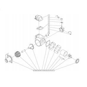Burner Diagram and Parts List for HDC-3505-0V6G  Mi-T-M Pressure Washer