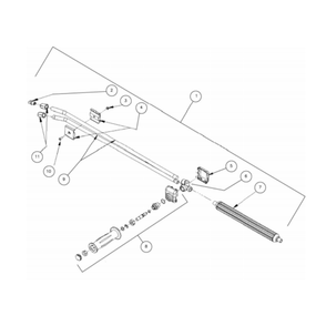 Dual Lance Diagram and Parts List for HS-3505-0MGK  Mi-T-M Pressure Washer