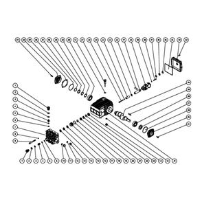 Pump Diagram and Parts List for HDS-3506-0K6A  Mi-T-M Pressure Washer