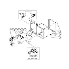 Starter Diagram and Parts List for AES-20315-120HM  Mi-T-M Compressor