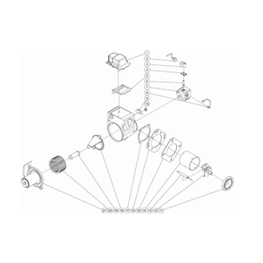 Burner Diagram and Parts List for HDC-3505-0K6G  Mi-T-M Pressure Washer