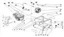 Tank Assembly (After Serial Number 20043258) Diagram and Parts List for AC1-HH04-05M  Mi-T-M Compressor