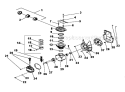 Single Stage Compressor Diagram and Parts List for AC1-HH04-05M  Mi-T-M Compressor