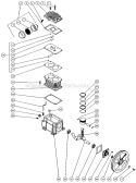 Single Stage Compressor B Diagram and Parts List for AC1-PE02-20M  Mi-T-M Compressor