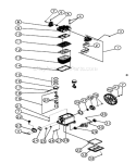 Single Stage Compressor (3-0175 A) Diagram and Parts List for AC1-PE03-20M  Mi-T-M Compressor
