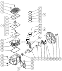 Single Stage Compressor C Diagram and Parts List for AC1-PE15-08M1  Mi-T-M Compressor