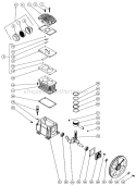 Single Stage Compressor A Diagram and Parts List for AC1-PE15-08M  Mi-T-M Compressor