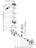 Single Stage Compressor B Diagram and Parts List for AC1-PE15-20M  Mi-T-M Compressor