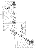 Single Stage Compressor B Diagram and Parts List for AC1-PR06-08M  Mi-T-M Compressor