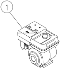 11Hp Honda Electric Start With Battery Option A Diagram and Parts List for AC2-PH11-20M  Mi-T-M Compressor