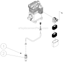 Check Valve/ Pilot Valve Change 2 Diagram and Parts List for AC2-SE05-60M  Mi-T-M Compressor