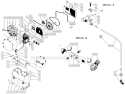 Part Location Diagram of 1-0137 Mi-T-M Engine