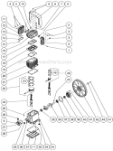Page B Diagram and Parts List for AC2-SH11-30M  Mi-T-M Compressor