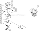 8Hp Honda Electric Start With Battery Option B Diagram and Parts List for AC2-SR09-30M  Mi-T-M Compressor