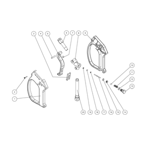 Gun Diagram and Parts List for HDS-4005-0K6G  Mi-T-M Pressure Washer