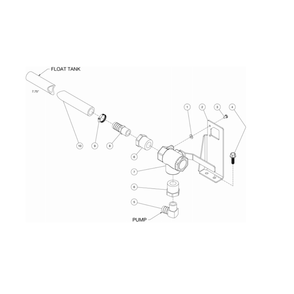 Ball Valve Diagram and Parts List for HDS-3506-1H6G  Mi-T-M Pressure Washer