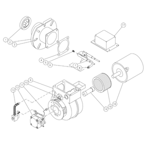 Burner Diagram and Parts List for HS-3005-CMV2GASOLINE-DIESEL  Mi-T-M Pressure Washer