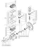 Pump Diagram and Parts List for AG1-PR07-08M1  Mi-T-M Generator