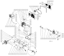 Tank Assembly Diagram and Parts List for AM1-PE02-08M1  Mi-T-M Compressor