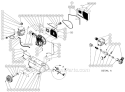 Tank Assembly Diagram and Parts List for AM2-PE05-20M  Mi-T-M Compressor