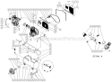 Tank Assembly Diagram and Parts List for AM2-PY09-30M  Mi-T-M Compressor