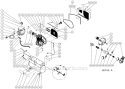 Tank Assembly Diagram and Parts List for AM2-SE05-20M  Mi-T-M Compressor