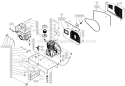 Part Location Diagram of 1-0161 Mi-T-M Engine