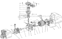 Compressor/Motor Assembly For Oil Lubed Units Diagram and Parts List for AO1-HE15-04M  Mi-T-M Compressor