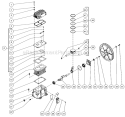 Pump Assembly Diagram and Parts List for AS1-SE03-30M  Mi-T-M Compressor