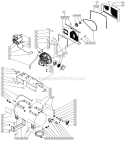 Tank Assembly Diagram and Parts List for AS1-SE03-30M  Mi-T-M Compressor
