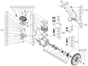 Two Stage Compressor Diagram and Parts List for AS2-S305-30M  Mi-T-M Compressor