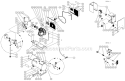 Tank Assembly Diagram and Parts List for AS2-S305-30M  Mi-T-M Compressor