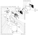 Tank Assembly Diagram and Parts List for AS2-SE05-80M  Mi-T-M Compressor