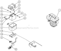 8Hp Honda Electric Start With Battery Option B Diagram and Parts List for AS2-SH08-30M  Mi-T-M Compressor