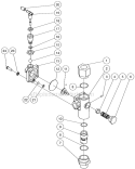 Pilot Valve Diagram and Parts List for AS2-SH13-30M  Mi-T-M Compressor