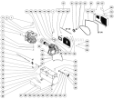 Tank Assembly Diagram and Parts List for AS2-SV09-20M  Mi-T-M Compressor