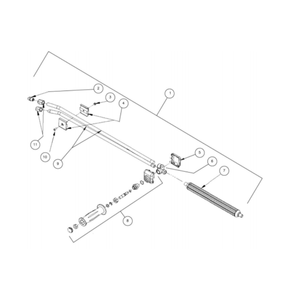 Dual Lance Diagram and Parts List for HS-3506-0MGH  Mi-T-M Pressure Washer