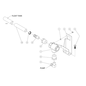 Ball Valve Diagram and Parts List for HDS-4005-1K6G  Mi-T-M Pressure Washer