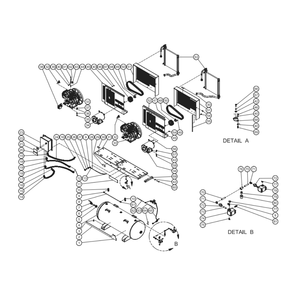 Frame M Series Diagram and Parts List for ADD-46310-120HM  Mi-T-M Compressor