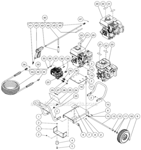 Part Location Diagram of 3-0353 Mi-T-M Pump