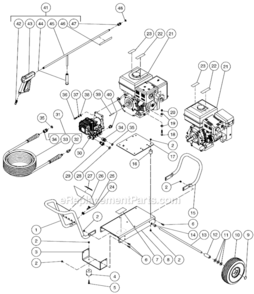 Part Location Diagram of 34-0773 Mi-T-M Decal-Die Cut 2500