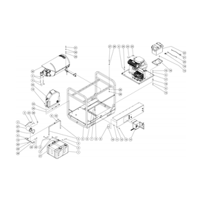 Unit Diagram and Parts List for HDC-3505-0K6G  Mi-T-M Pressure Washer