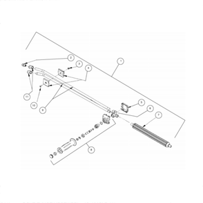 Dual Lance Diagram and Parts List for HG-2004-3230  Mi-T-M Pressure Washer