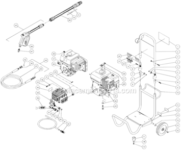 Part Location Diagram of 34-0681 Mi-T-M Decal- Warning/Caution/Operation