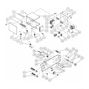 Part Location Diagram of 32-0315 Mi-T-M Timer Base Socket