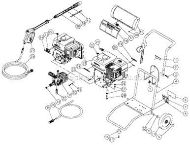 Part Location Diagram of 34-0459 Mi-T-M Decal Throttle