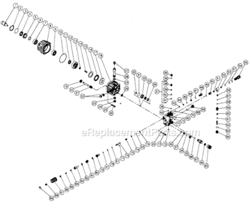 Part Location Diagram of 52-0056 Mi-T-M Injector Repair Kit